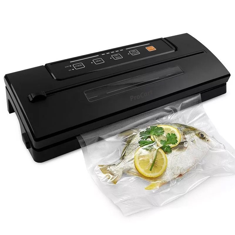Aparat vidat alimente uscate si umede, 110W, latime rola vidat 30 cm, sigilare sticle, cutter inclus - imagine 6